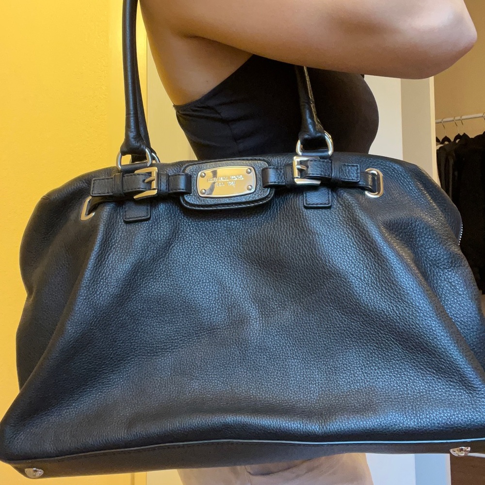 Black Michael Kors Large Purse